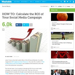 HOW TO: Calculate the ROI of Your Social Media Campaign