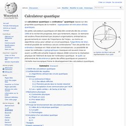 Calculateur quantique // ORDIVINATORIO