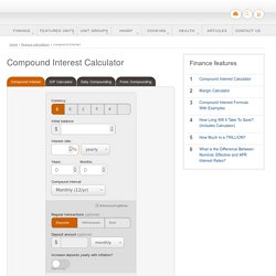 Compound Interest Calculator (Daily, Monthly, Yearly Compounding)