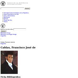 Caldas, Francisco José de