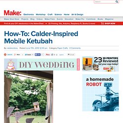 Calder-Inspired Mobile Ketubah