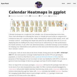 Calendar Heatmaps in ggplot - Ryan Plant