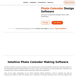 Calendar Design Software with Mobile App