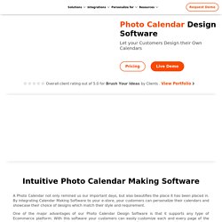 Calendar Design Software with Mobile App