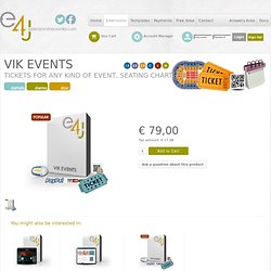 Vik Events - Events with Calendars, Tickets and Seating Charts in Joomla