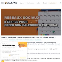 Comment créer un calendrier éditorial efficace pour vos réseaux sociaux