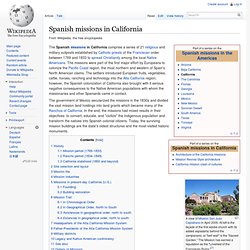 Spanish missions in California