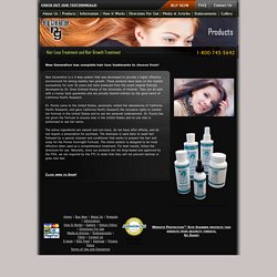 Visit New Generation in California For Complete Hair Growth Products