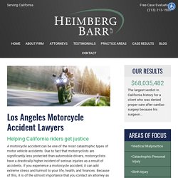 Los Angeles California Motorcycle Accident Lawyers