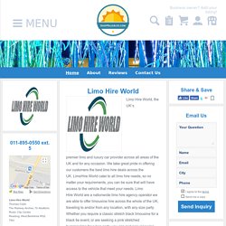 Limo Hire World in Palo Alto, California, United Kingdom - Travel Agents - 011-895-0550 ext. 5 - RG2 7AU