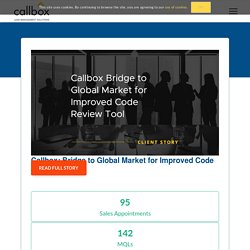 Callbox: Bridge to Global Market for Improved Code Review Tool
