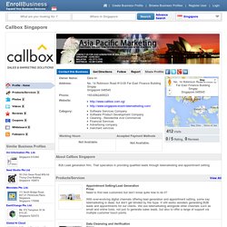 Callbox Singapore, Singapore - 048545, Singapore, Singapore