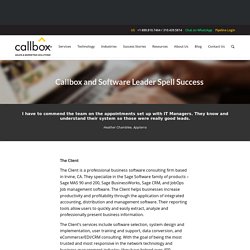 Callbox and Software Leader Spell Success