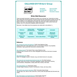 CALLIHOO Writer Web Resources