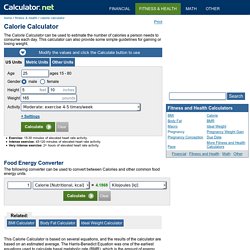 Calorie Calculator