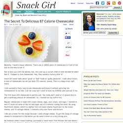 Low Calorie Cheesecake Recipe