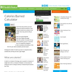 The Most Accurate Calories Burned Calculator,