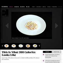 This Is What 200 Calories Looks Like