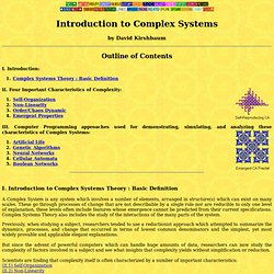 s Introduction to Complex Systems