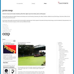 Calverts Co-operative: Design and Print