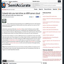 Calxeda lets you test drive an ARM server cloud