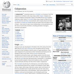 Calypsonian - Wikipedia