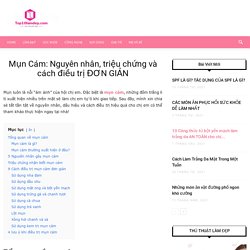 Mụn Cám: Nguyên Nhân, Triệu Chứng & Cách Điều Trị ĐƠN GIẢN