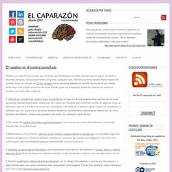 12 cambios en el cerebro conectado