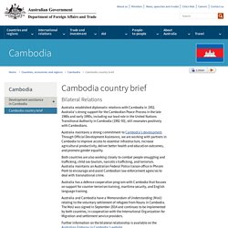 Cambodia country brief - Department of Foreign Affairs and Trade
