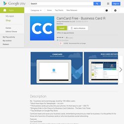 CamCard Free - Business Card R