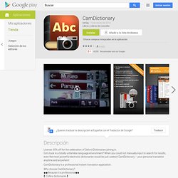 CamDictionary - Android Apps auf Google Play