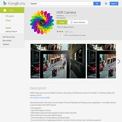 HDR Camera - Android Market