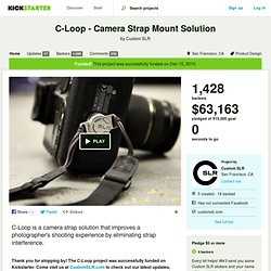 C-Loop - Camera Strap Mount Solution by Custom SLR