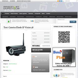 Caméra Ebode IP Vision 58
