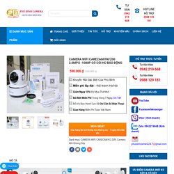 Camera Wifi Carecam PAF200 - Giá Chỉ 590K Tặng Công Lắp Tại Nhà