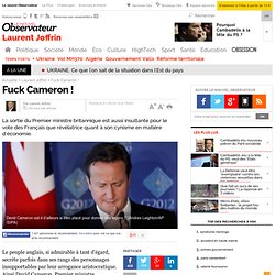 Fuck Cameron !