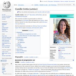 Camille Cottin (actrice)