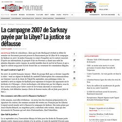 La campagne 2007 de Sarkozy payée par la Libye? La justice se défausse