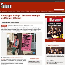 Campagne Hadopi : le contre exemple de Michaël Clément
