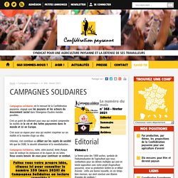 Campagnes Solidaires