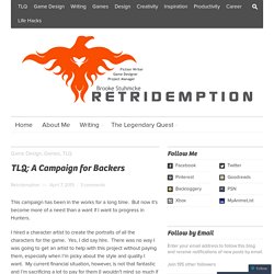 A Campaign for Backers