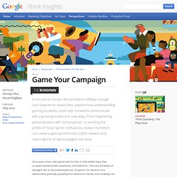 Game Your Campaign