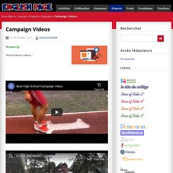 Campaign Videos - English Page