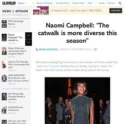 Iman Naomi Campbell black models brand boycott Twitter - fashion news