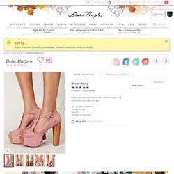 Jeffrey Campbell Eloise Platform at Free People Clothing Boutique
