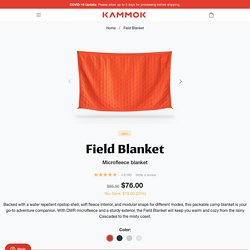 Camping blanket - Field Blanket