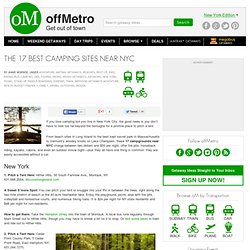 Camping Near NYC - The 17 Best Campsites