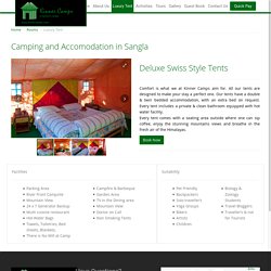 Camping in Sangla - Accomodation in Sangla