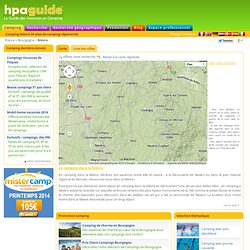 Guide complet de 20 campings dans la Nièvre - HPA Guide Edition 2013