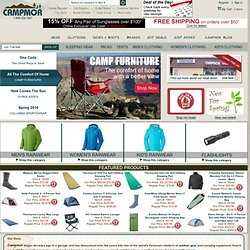 Camping Gear & Outdoor Gear - Outerwear & Outdoor Clothing from Campmor.com